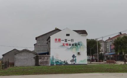 柁城新农村墙绘
